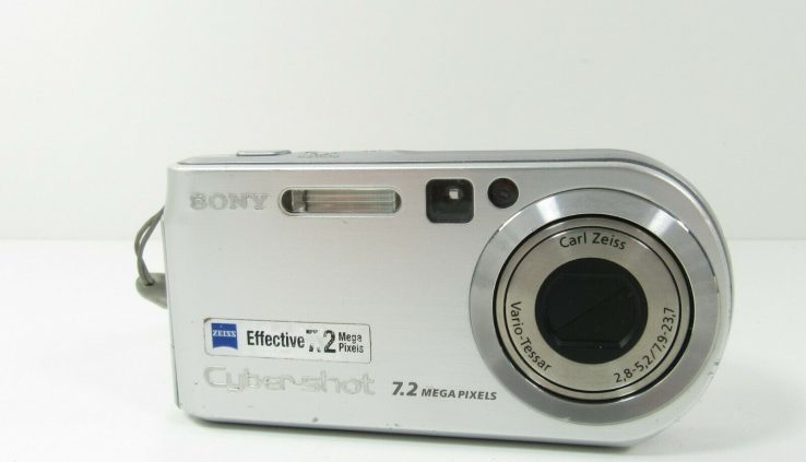 Sony Cyber-shot DSC-P200 7.2MP Digital Camera – Silver