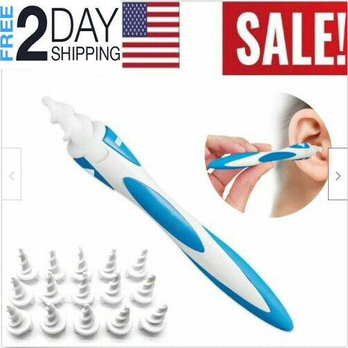 Ear Wax cleaner ,qGrips Ear Wax Remover REGO Ear Wax Elimination Tool