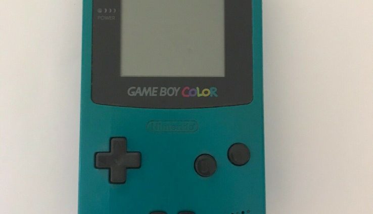 Nintendo Sport Boy Color Teal Blue Handheld System