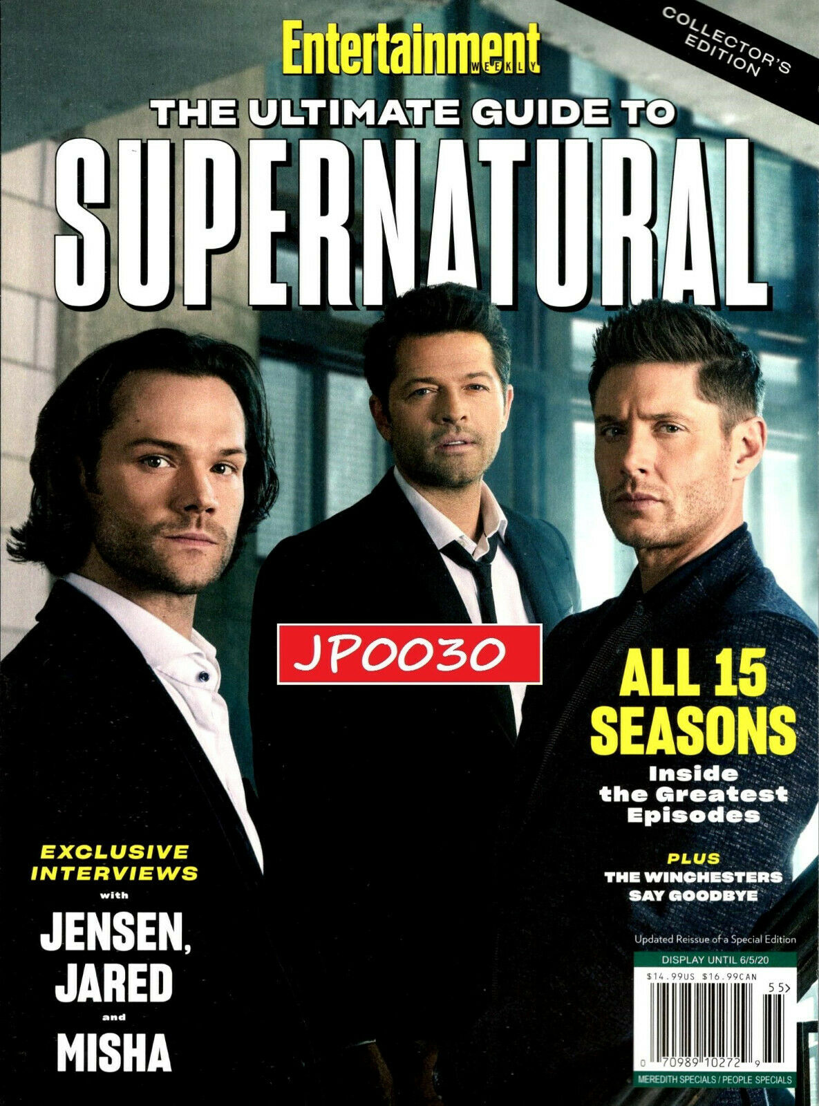 Entertainment Weekly Collector's 2020, Supernatural, Modern/Sealed, As ...