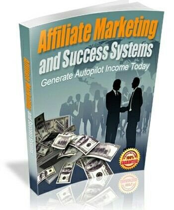 Affiliate Marketing And Success Programs PDF eBook with Grasp Resell Rights MRR