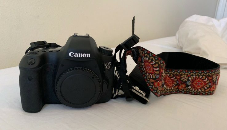 Canon EOS 6D 20.2MP Digital SLR Camera – Black (Physique Most efficient), 8035B002