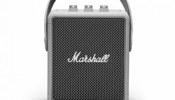 Marshall Stockwell II Transportable Wireless Bluetooth Speaker – Gray