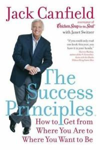 The Success Principles the Paperback classic book by Jack Canfield FREE SHIPPING