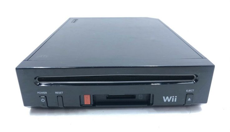 Nintendo Wii Alternative System Console Only Dark RVL-101 Tested