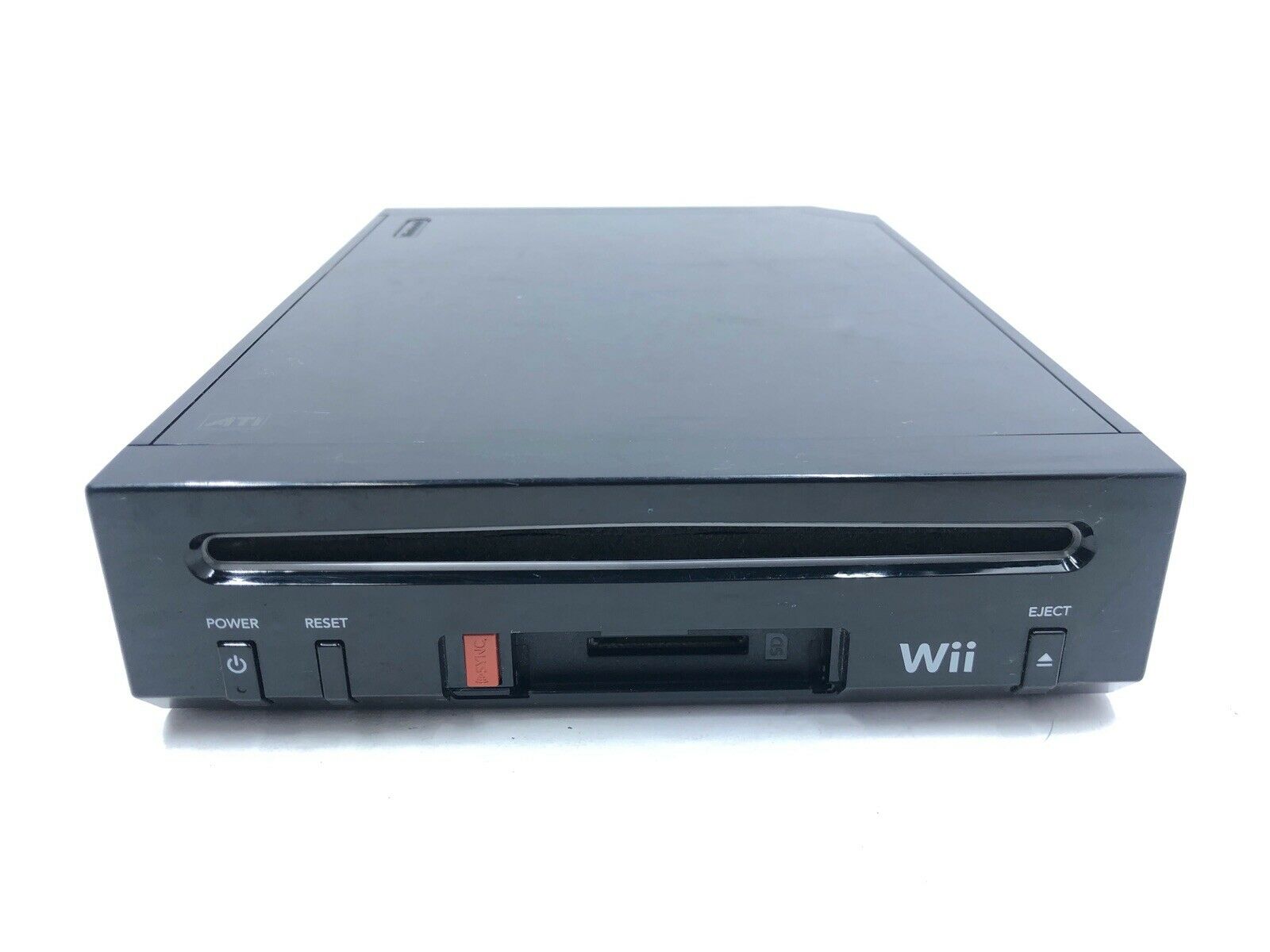 Nintendo Wii Alternative System Console Only Dark RVL101 Tested