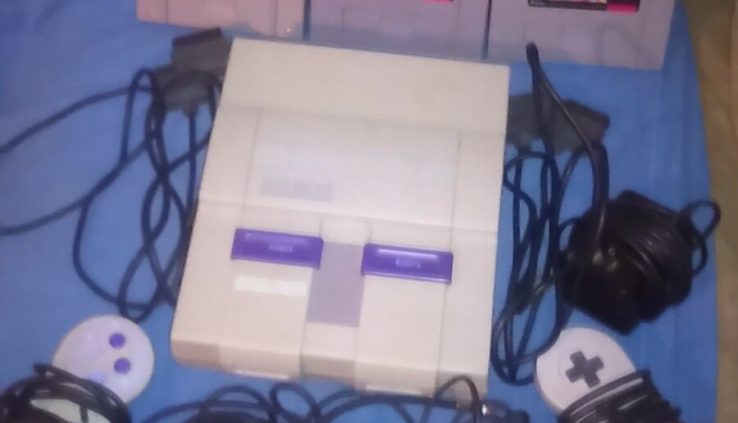 Spacious Nintendo Entertainment Device White Console