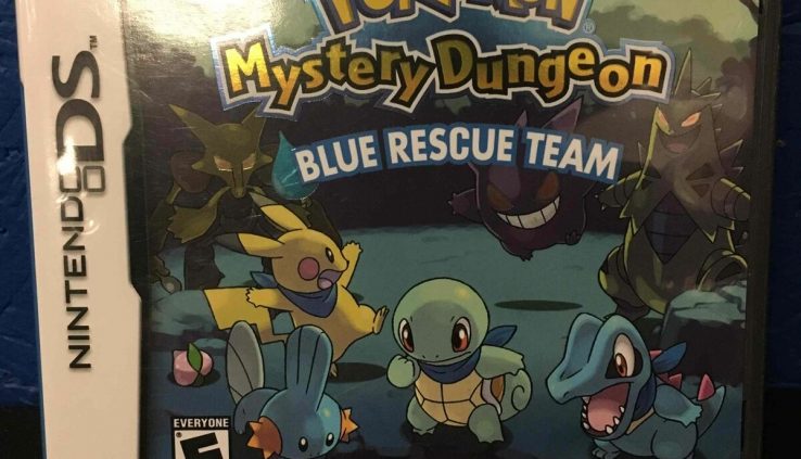 Pokemon Thriller Dungeon Blue Rescue Crew