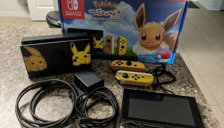 Nintendo Swap – Pikachu & Eevee Version Pokémon: Let’s Sail, Eevee! Bundle