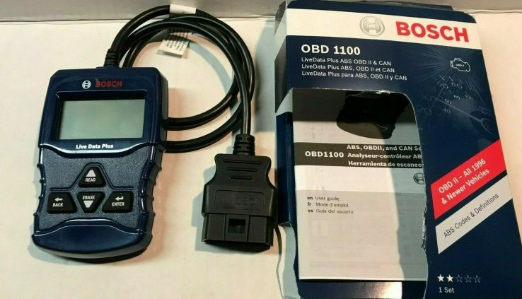 Bosch OBD 1100 OBD2 Automotive Scanner Code Instrument Reader With Stay Eng Recordsdata