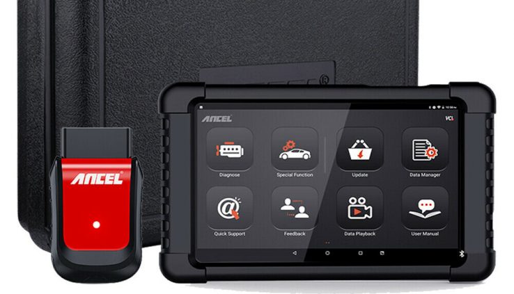 Ancel Vehicle Diagnostic Tool Bluetooth OBD2 Automotive Scanner Tablet All Programs