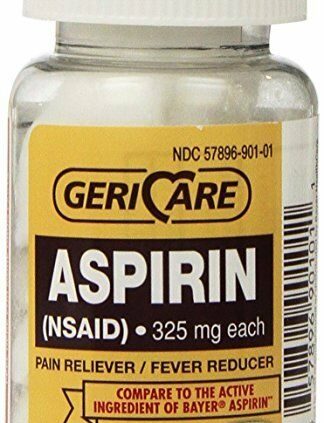 Contemporary Sealed Bottles of Aspirin 325mg 100 Pills