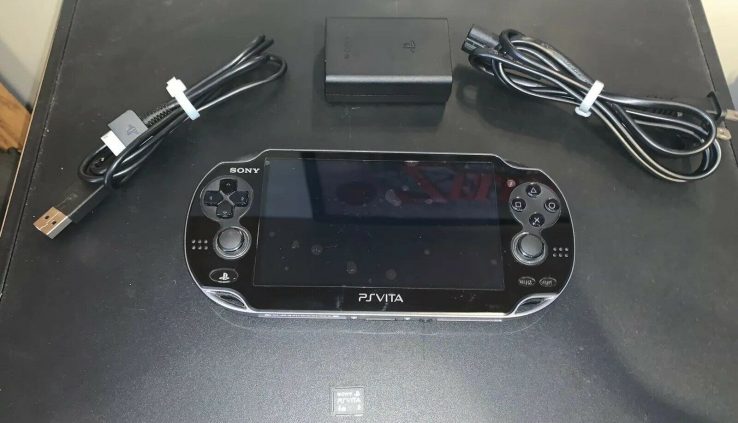 Sony PlayStation Vita 1001 W/ Memory Card & Charger Low Firmware 2.05