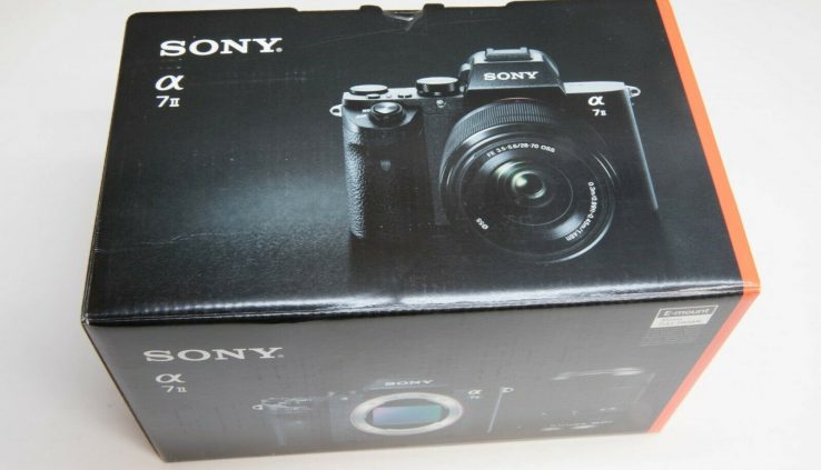 Sony Alpha a7IIK Mirrorless Digital Camera with 28-70mm Lens ILCE7M2/Okay/B USA Ver