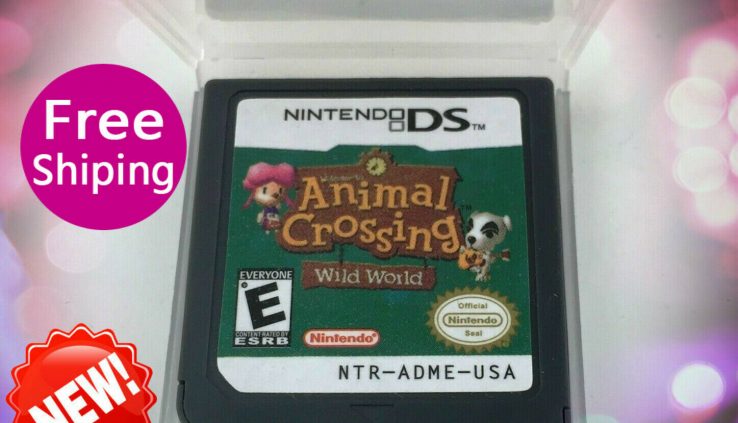 Animal Crossing: Wild World model Game Fair appropriate for Nintendo DS 2DS 3DSLite TESTED