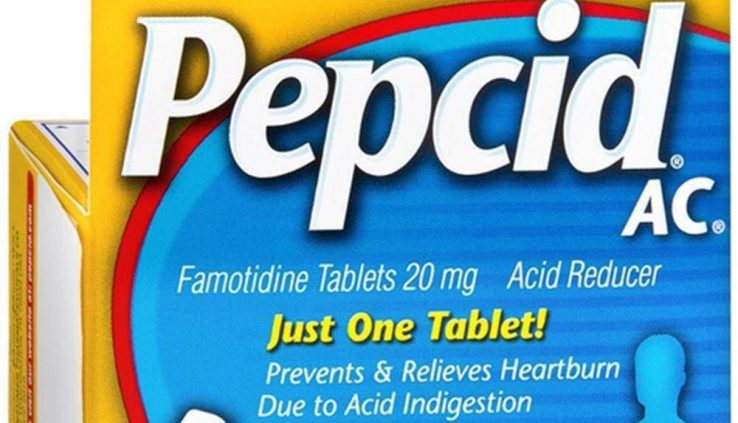 Pepcid AC Acid Reducer, Maximum Strength Heartburn Tablets, 50ct – EXP: 05/2020