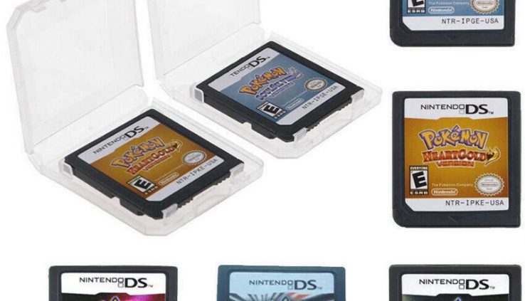 Pokemon HeartGold SoulSilver US Version Game Card for Nintendo 3DS NDSI NDS Lite