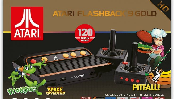 Atari Flashback 9 Gold HD Retro Classic Gaming Console 120 Built-in Video games – LN™