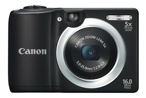 Canon PowerShot A1400 16.0 MP Digital Digicam – Unlit – gently faded