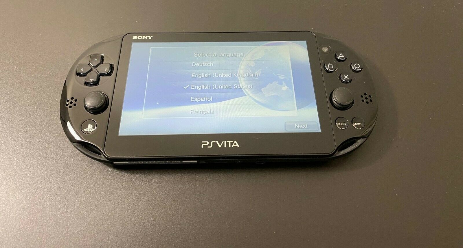 Sony PS Vita PCH-2001 Black Handheld Machine w/ 8GB Card, Charger, and ...