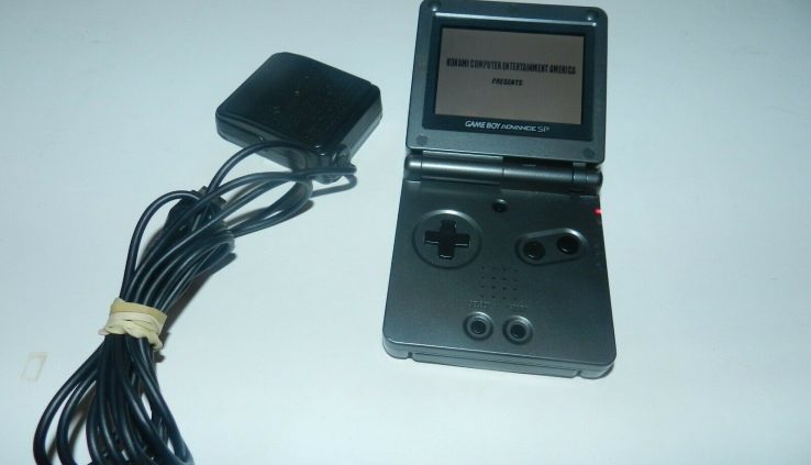 Graphite Nintendo Sport Boy Advance SP Design Console + AGS-101 + Free Sport