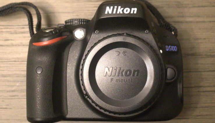 Nikon D5100 16.2MP Digital SLR Digicam Physique Easiest – Murky