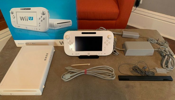 Nintendo Wii U Popular Diagram 8GB White Handheld Plan Complete