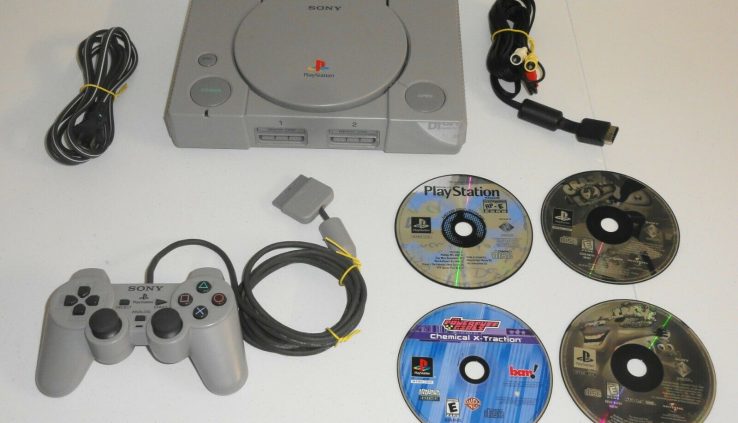 Playstation1 Console with disc
