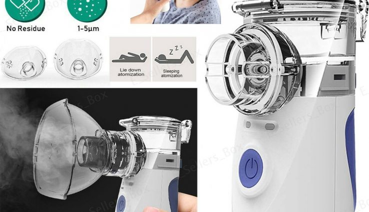 Transportable Ultrasonic Mini Nebulizer Inhaler Machine Younger of us Adult Younger of us Handheld