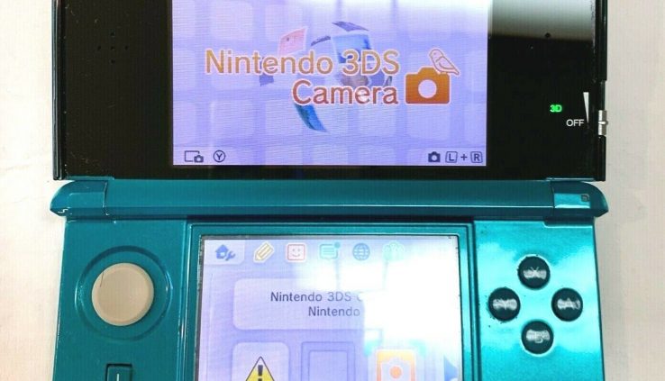 Nintendo Aqua Blue Teal 3DS