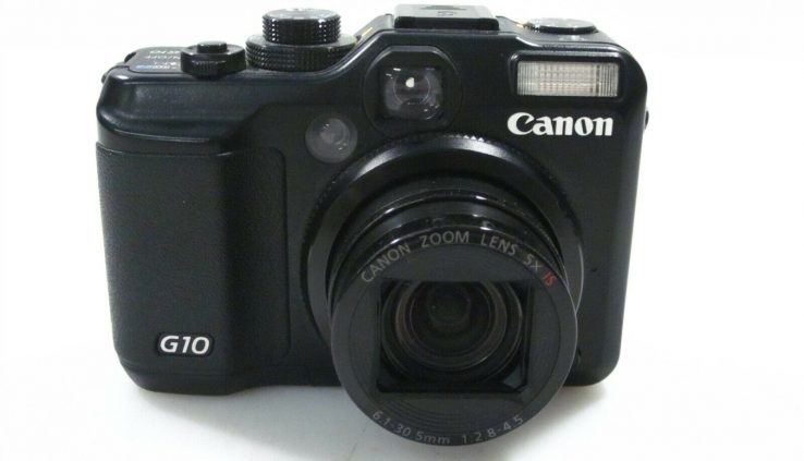 Canon Powershot G10 14.1MP 5X Zoom Digital Point and Shoot Digicam