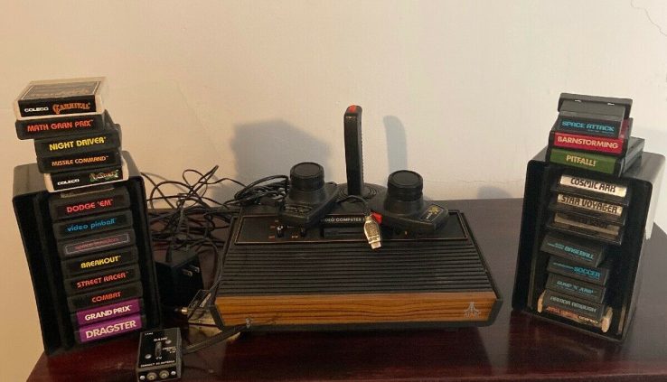 atari 2600 console And Games