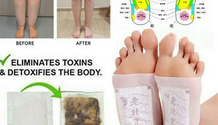 10-100PCS Detox Foot Pads Patch Detoxify Toxins Adhesive Protecting Fit Smartly being Care