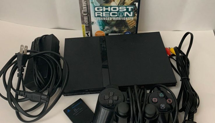 Playstation2 Slim Shaded With 1 Contoller Energy And AC Cable