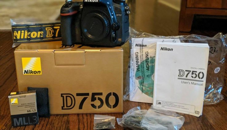 Nikon D750 24.3MP DSLR Camera – Dusky (Body Handiest)