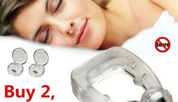Silicone Clipple Magnetic Anti Snore Stop Snoring Nose Clips Napping Sleep Wait On Icommerce