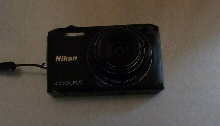 Nikon COOLPIX S6800 16.0MP Digital Digicam – Black