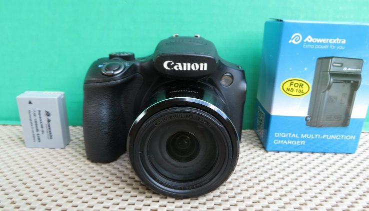 Mint Canon PowerShot SX60 Digital Digicam 16.1MP * No Reserve *