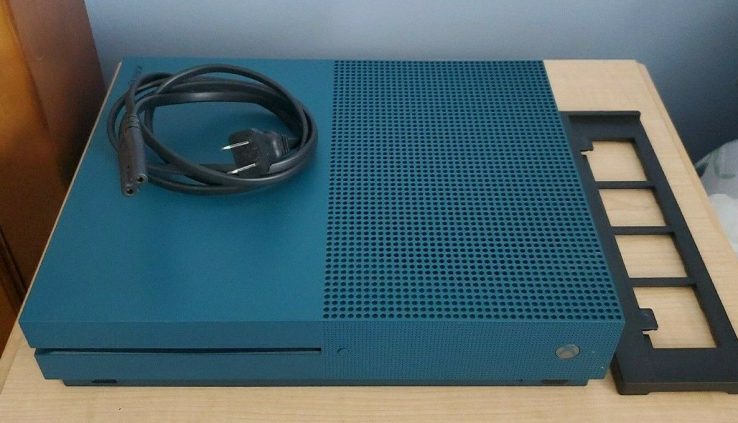 Microsoft Xbox One S Deep Blue Console- upgraded with internal Samsung 500GB SSD