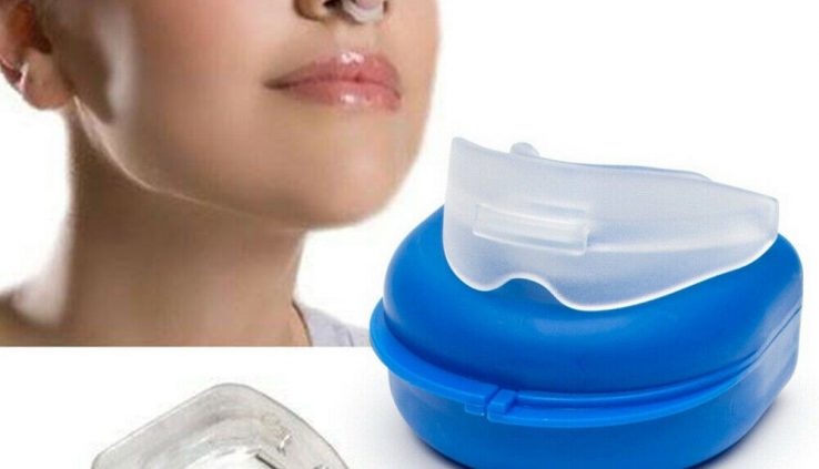 Snores Stopper-Nose Clip Vents Instrument, Anti Snore Mouthpiece 2PCS in 1 Kit