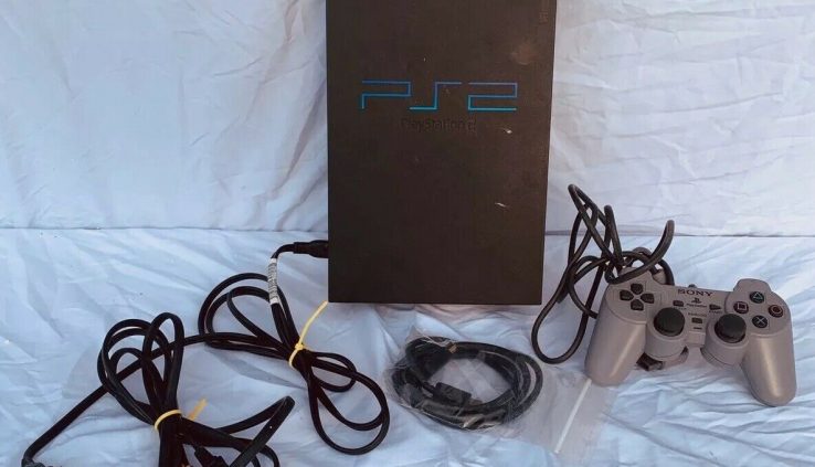 Sony PlayStation 2 PS2 Rotund Console Bundle System SCPH-30001 Tested Working