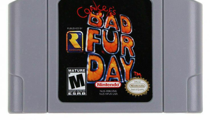 Conker’s Glum Fur Day n64 Sport Cartridge for Nintendo 64 USA
