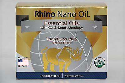 Rhino Nano Oil – Box of 6 x 10ml – Made in USA
