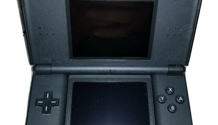 NINTENDO BLACK DS LITE WITH CHARGER AND BROWSER TESTED