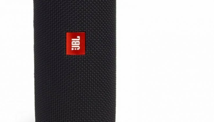 JBL Flip 5 Transportable Water-resistant Speaker – Heart of the night Shaded – JBLFLIP5BLKAM