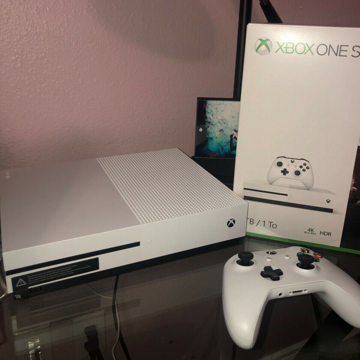 Microsoft Xbox One S All-Digital Model 1TB White Console w/ Controller ...
