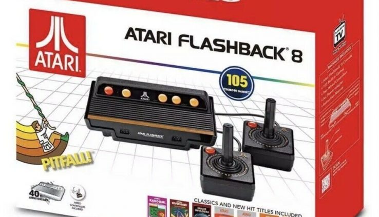 ATARI Flashback 8 – Basic Sport Console – 105 Constructed-in Games (AR3220)™