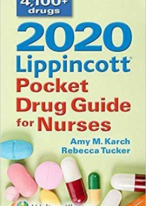 2020 Lippincott Pocket Drug E-book for Nurses Eighth Model PAPERBACK by Rebe…