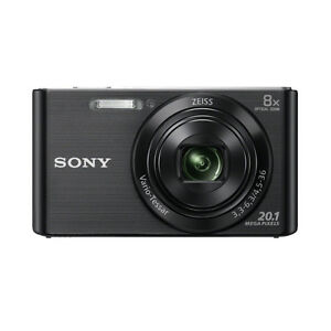 Sony Cyber-shot DSC-W830 20.1MP Digital Camera – Dark