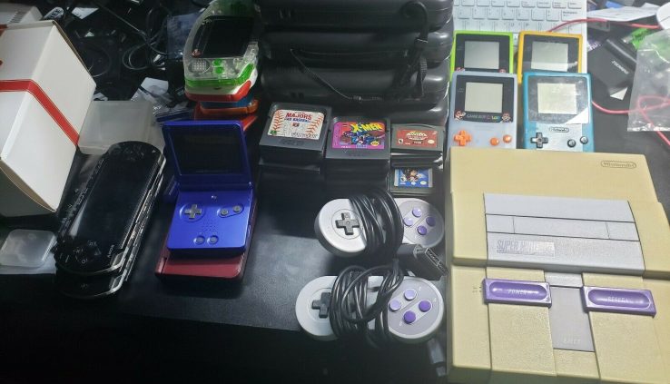 Retro Console Lot, Gameboy, Nintendo, PS, Sega